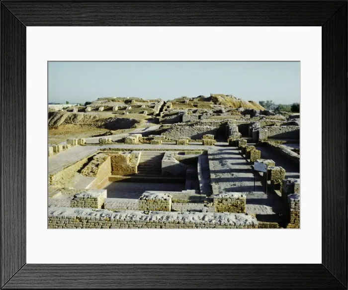 Framed Print : Great Bath of the Citadel from south Framed Print : Great Bath of the Citadel from south