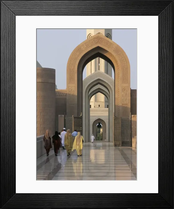 Framed Print : Entrance to Madinat al Sultan Qaboos Framed Print : Entrance to Madinat al Sultan Qaboos