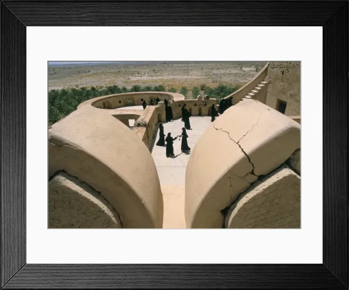 Framed Print : Jabrin castle Framed Print : Jabrin castle