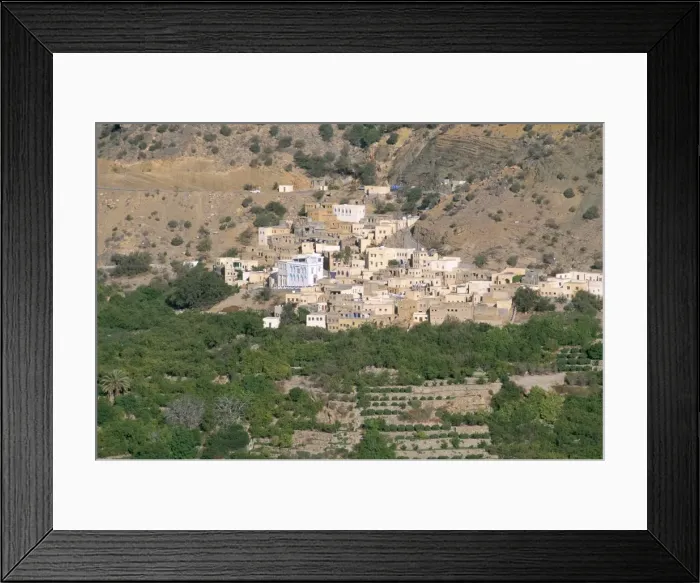 Framed Print : Village of Al Ain Framed Print : Village of Al Ain