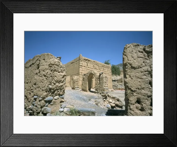 Framed Print : Ruined village of Tanouf Framed Print : Ruined village of Tanouf