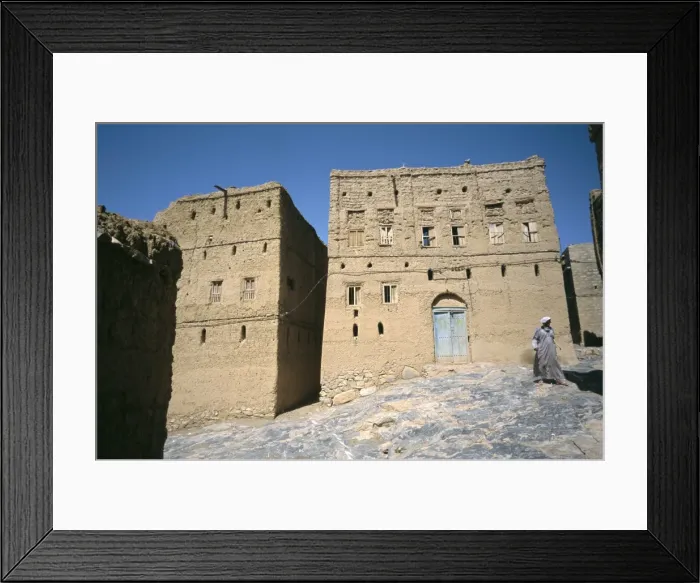 Framed Print : Al Hamra village Framed Print : Al Hamra village