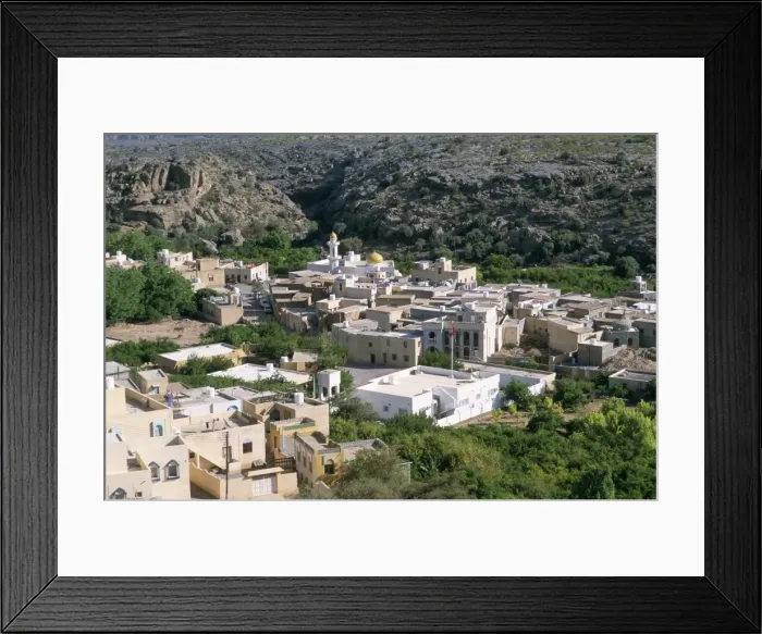 Framed Print : Village of Sayq Framed Print : Village of Sayq