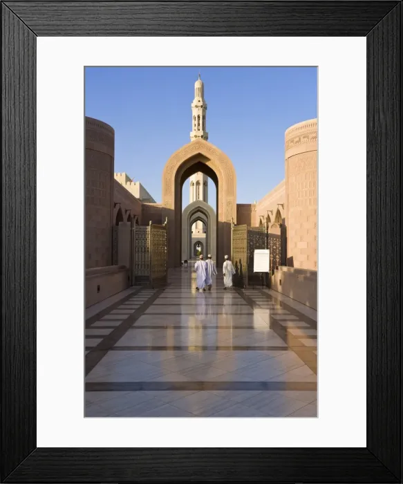 Framed Print : Al-Ghubrah or Grand Mosque Framed Print : Al-Ghubrah or Grand Mosque