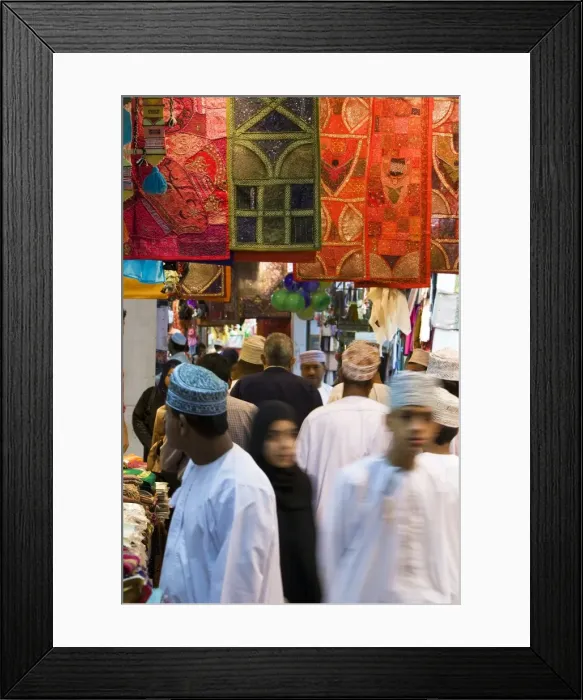 Framed Print : Mutrah Souq Framed Print : Mutrah Souq