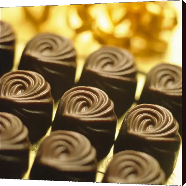 Close-up of chocolates
