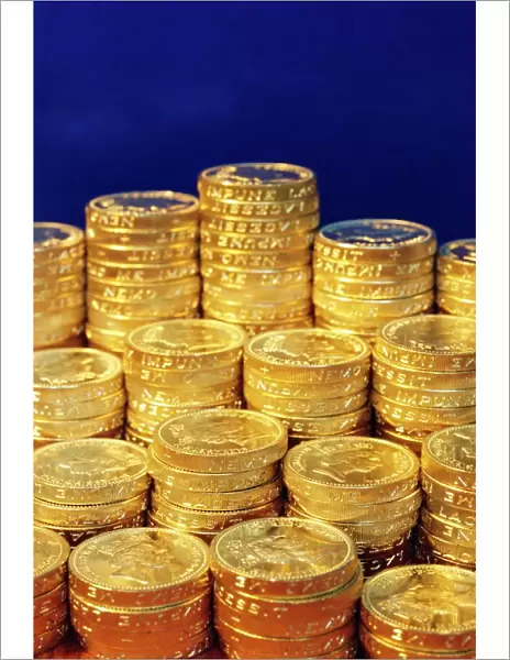 UK money, pound coins
