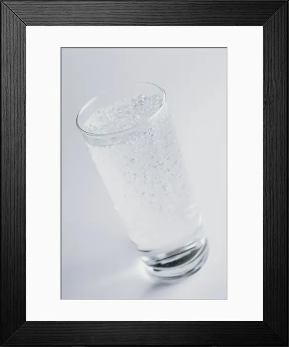 Framed Print : A Glass of Sparkling Water Framed Print : A Glass of Sparkling Water