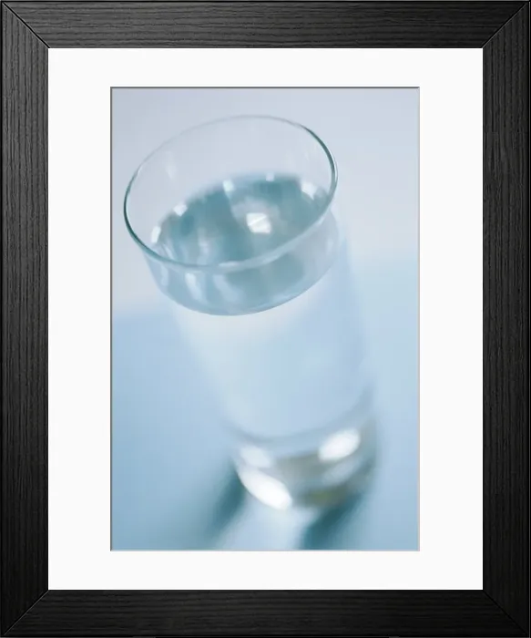 Framed Print : A Glass of Water Framed Print : A Glass of Water