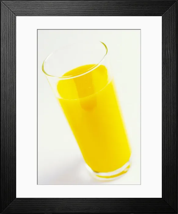 Framed Print : A Glass of Orange Juice Framed Print : A Glass of Orange Juice