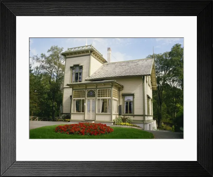 Framed Print : Traditional house Framed Print : Traditional house