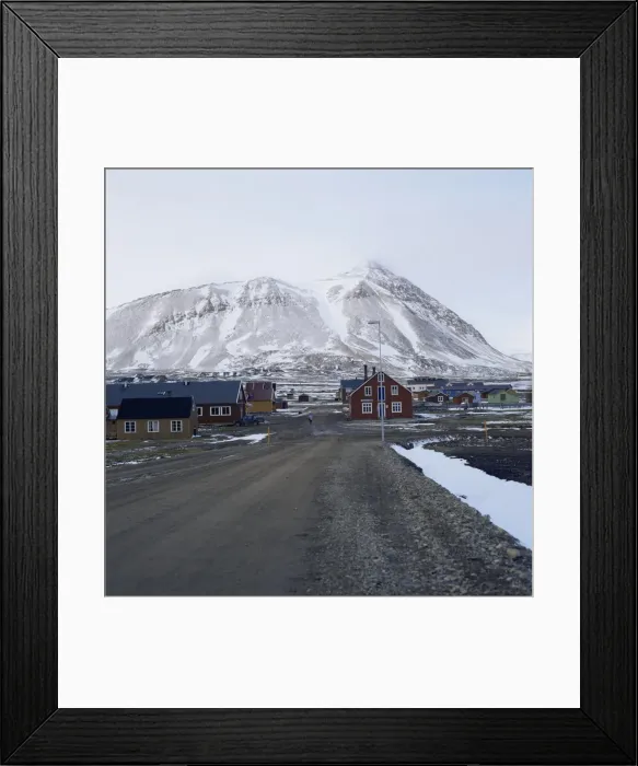Framed Print : Ny Alesund Framed Print : Ny Alesund