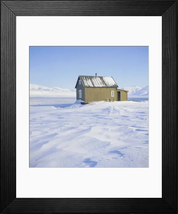 Framed Print : Trappers hut Framed Print : Trappers hut
