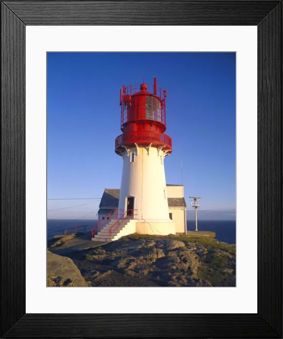 Framed Print : Lindesnes Fyr Lighthouse Framed Print : Lindesnes Fyr Lighthouse
