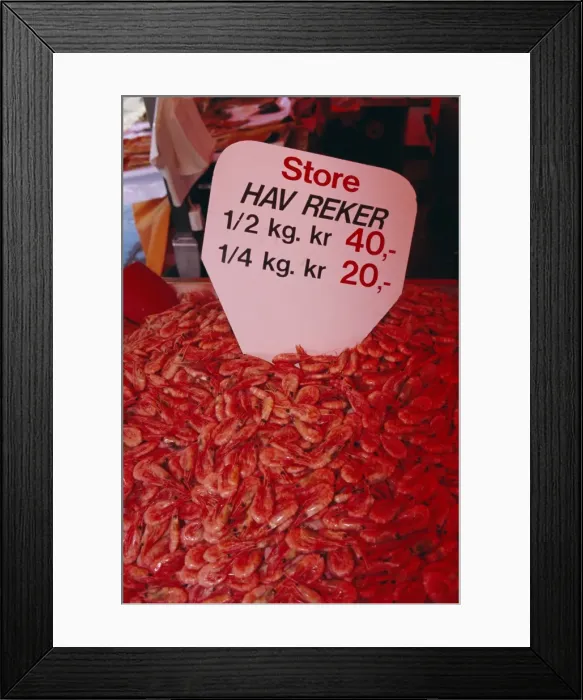 Framed Print : Central fish market Framed Print : Central fish market