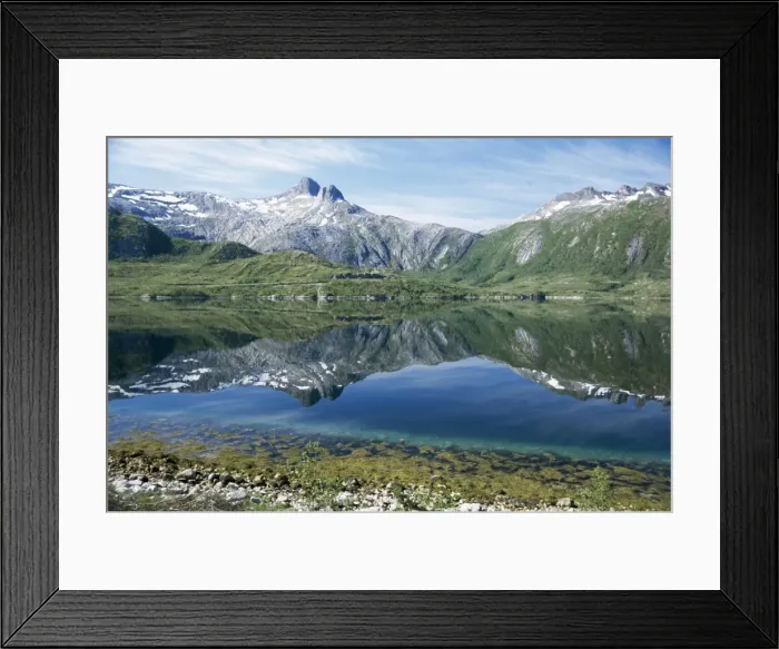 Framed Print : Tjongsfjorden Framed Print : Tjongsfjorden