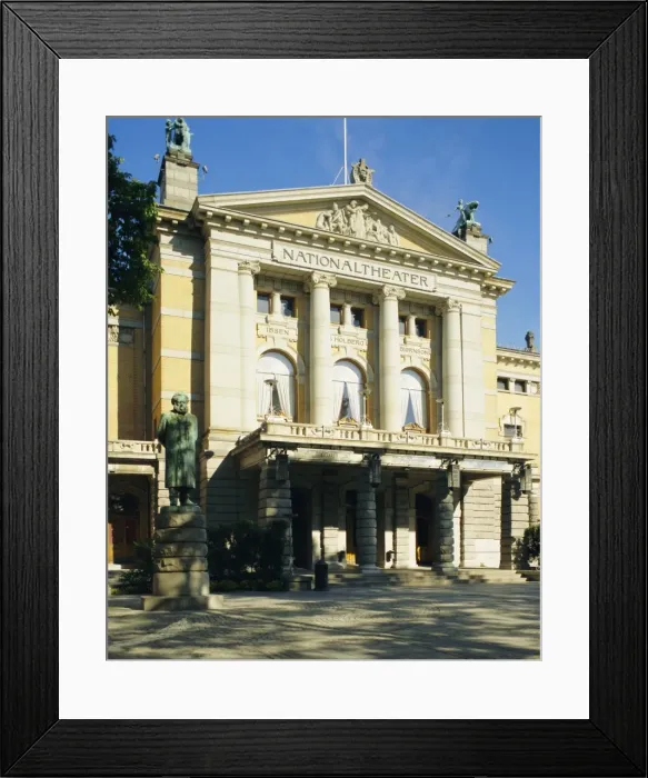Framed Print : The National Theatre Framed Print : The National Theatre