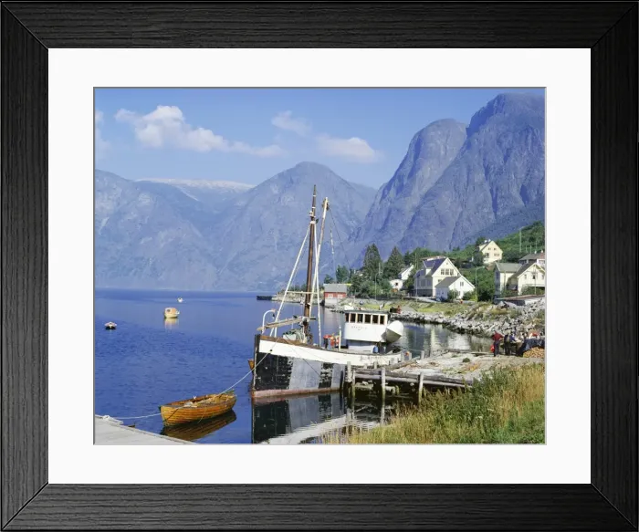 Framed Print : Aurlandsfjorden Framed Print : Aurlandsfjorden