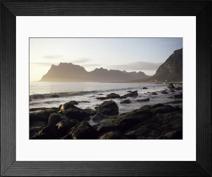 Framed Print : Midnight sun Framed Print : Midnight sun