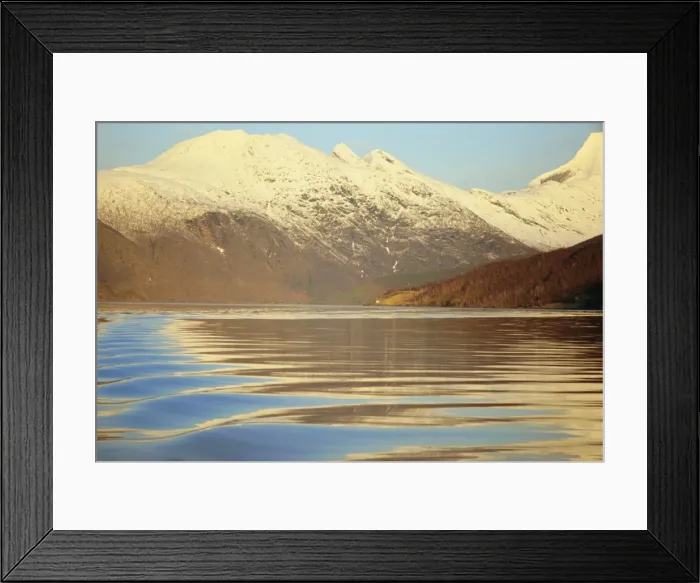 Framed Print : Glassy reflections of sky and mountains Framed Print : Glassy reflections of sky and mountains