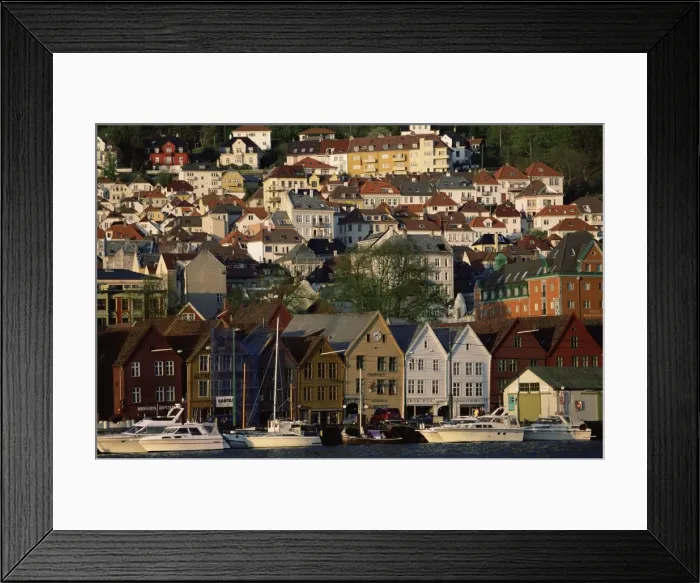 Framed Print : The German quarter Framed Print : The German quarter