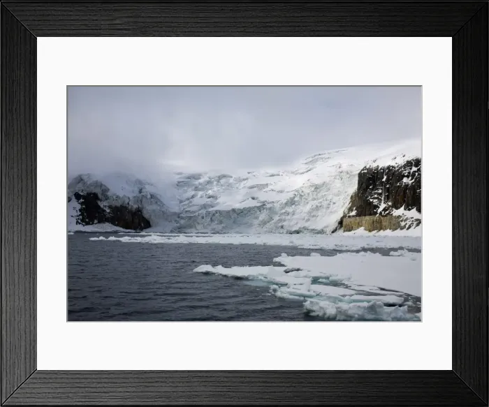 Framed Print : Glacier, Spitzbergen Framed Print : Glacier, Spitzbergen