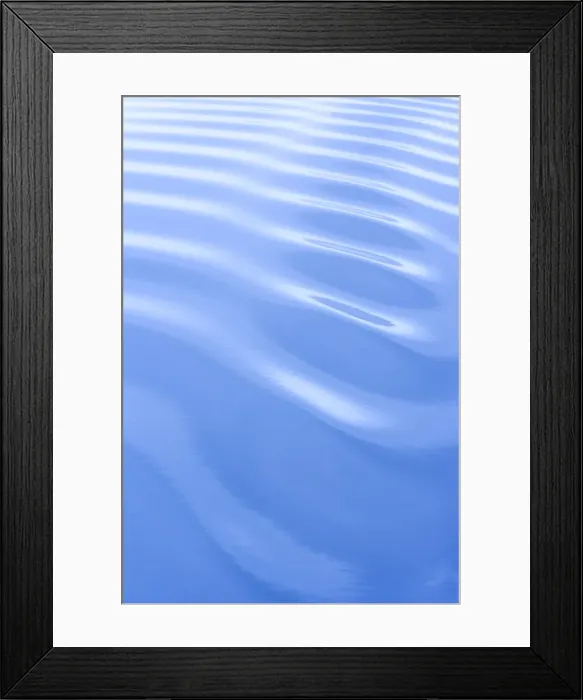 Framed Print : Waves structure Framed Print : Waves structure