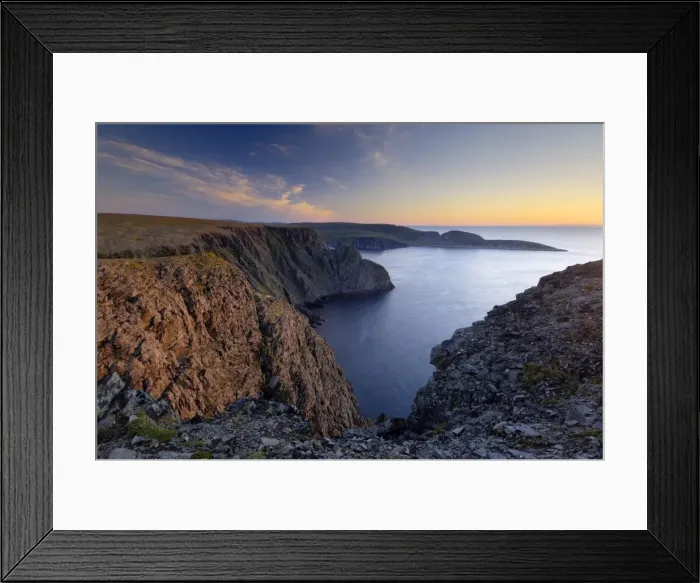 Framed Print : Sunset over Nordkapp Framed Print : Sunset over Nordkapp