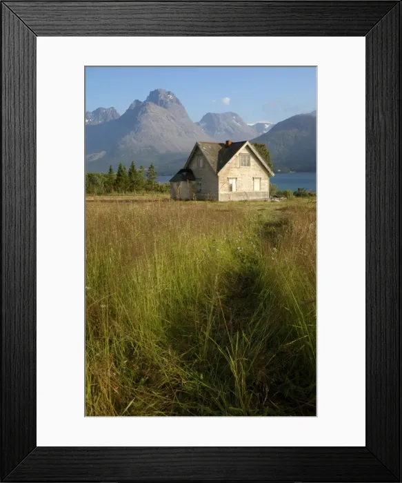 Framed Print : Traditional house Framed Print : Traditional house