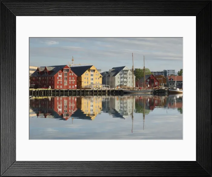 Framed Print : Historic warehouses Framed Print : Historic warehouses