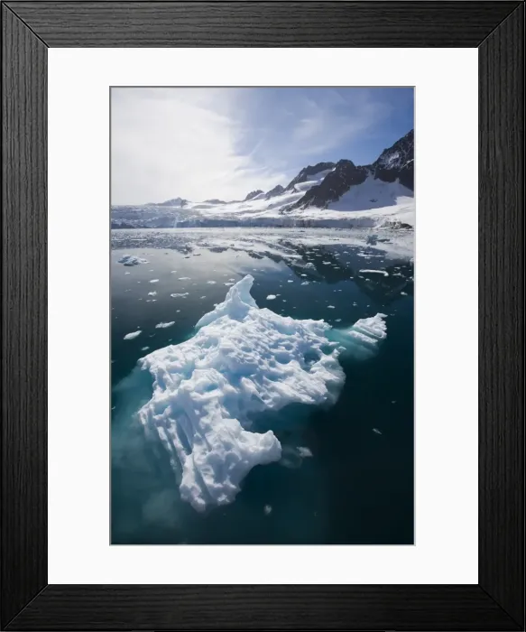 Framed Print : Iceberg in Fugle Fjord Framed Print : Iceberg in Fugle Fjord
