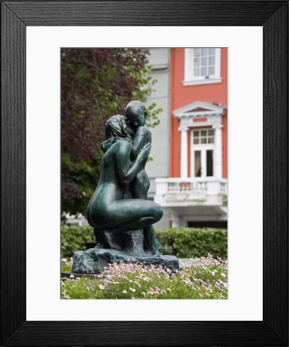 Framed Print : Sculpture in Theatre Gardens Framed Print : Sculpture in Theatre Gardens