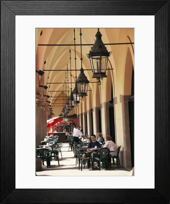 Framed Print : Arcades of Cloth Hall Framed Print : Arcades of Cloth Hall