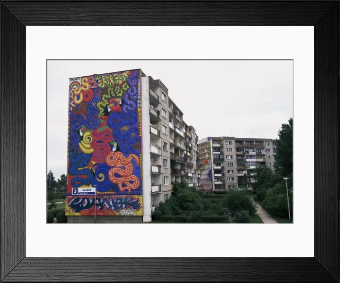 Framed Print : Mural painting Framed Print : Mural painting