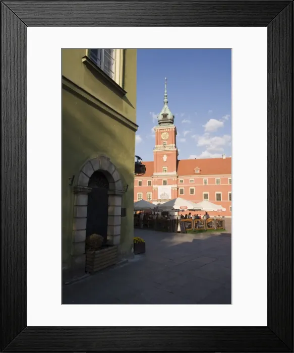 Framed Print : Castle Square (Plac Zamkowy) and the Royal Castle Framed Print : Castle Square (Plac Zamkowy) and the Royal Castle