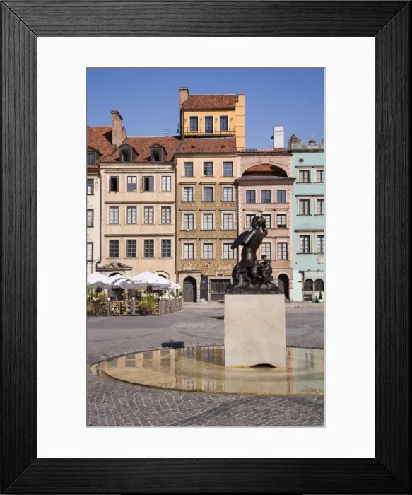 Framed Print : The Mermaid Fountain Framed Print : The Mermaid Fountain
