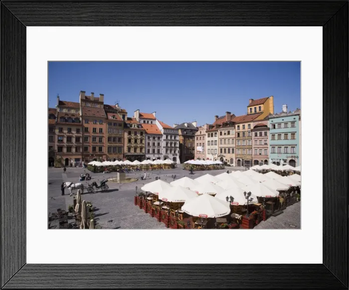 Framed Print : Colourful houses Framed Print : Colourful houses