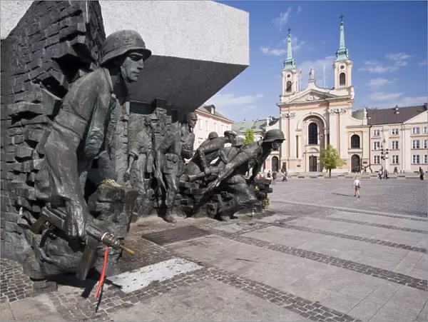 Monument to the Warsaw Uprising (Pomnik Powstania Warszawskiego)