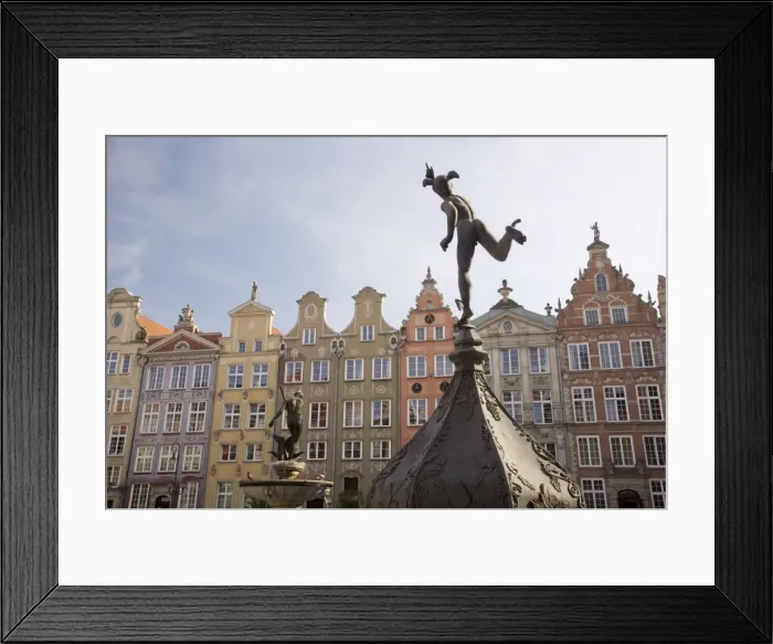 Framed Print : Dlugi Targ (Long Market)