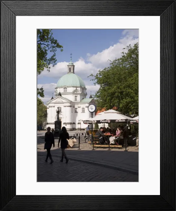Framed Print : New Town Square Framed Print : New Town Square