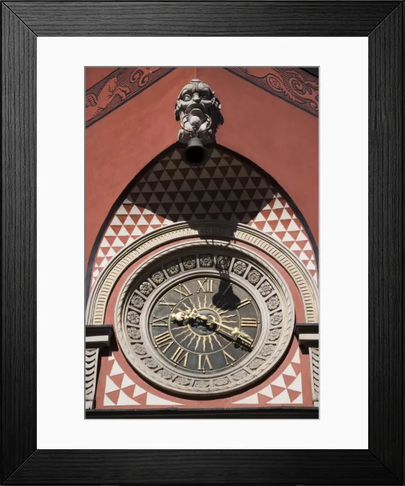 Framed Print : Old Town clock Framed Print : Old Town clock