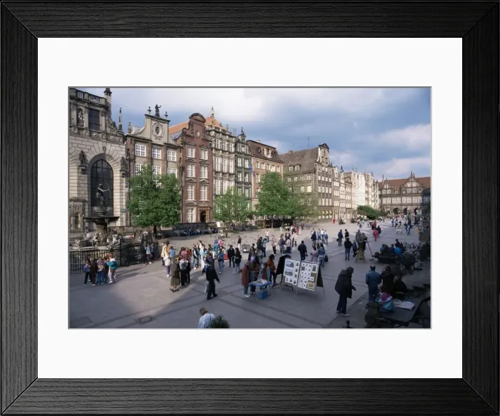 Framed Print : Centre, Gdansk Framed Print : Centre, Gdansk