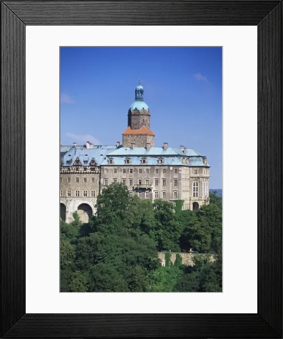 Framed Print : Ksiaz Castle