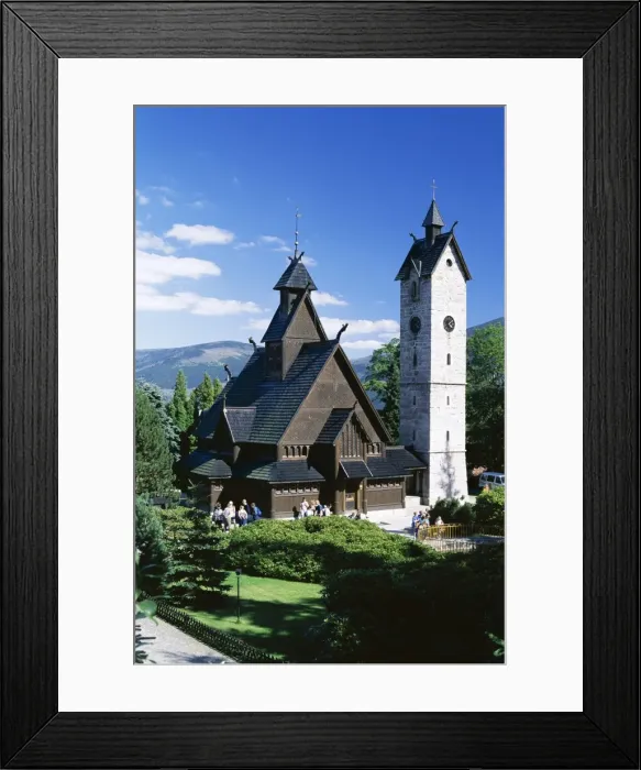 Framed Print : The Wang Chapel Framed Print : The Wang Chapel