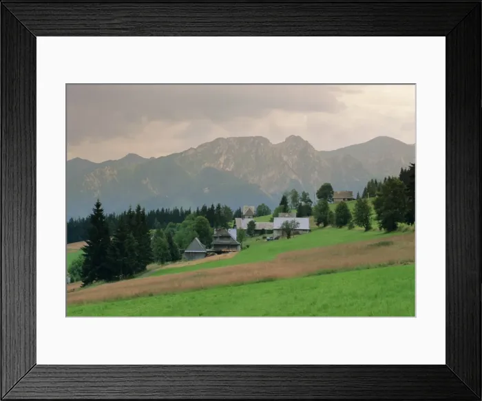 Framed Print : Typical Polish landscape near Zacopane Framed Print : Typical Polish landscape near Zacopane