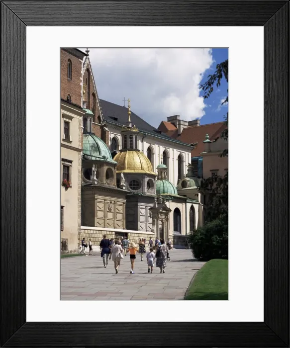 Framed Print : Wawel cathedral and castle Framed Print : Wawel cathedral and castle
