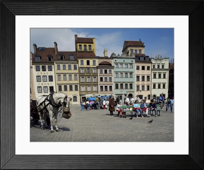 Framed Print : Market Place