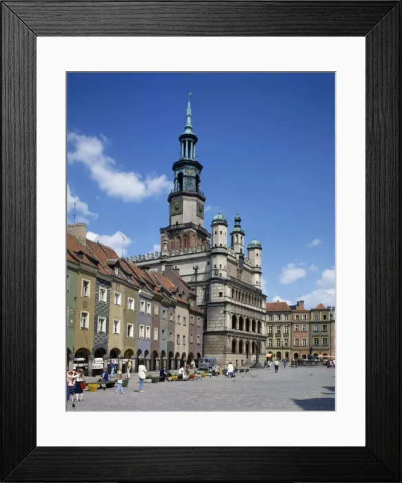Framed Print : Old Town market place in Poznan Framed Print : Old Town market place in Poznan
