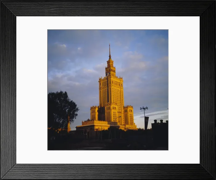 Framed Print : Palace of Culture Framed Print : Palace of Culture