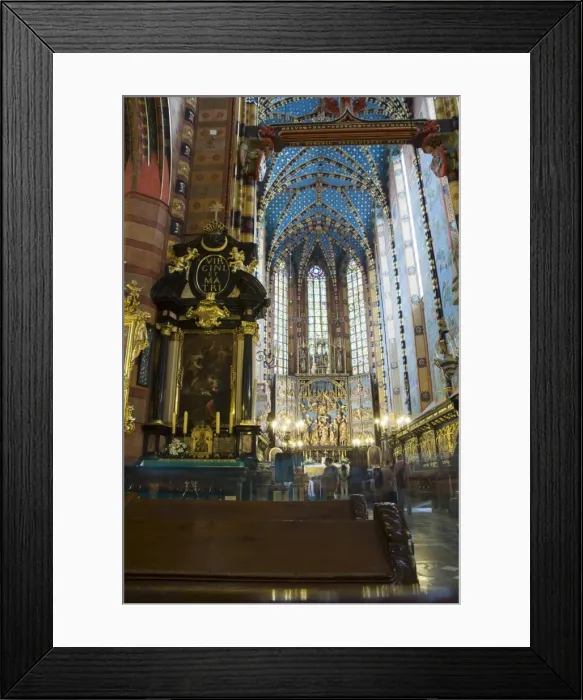 Framed Print : Interior of St Framed Print : Interior of St